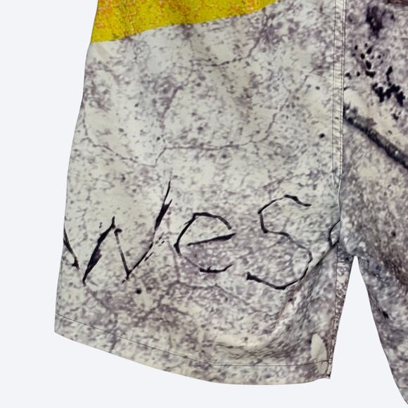 WESC We Are The Superlative Conspiracy Aaron Board Shorts Mens M Skater Sk8 7" - Picture 6 of 12